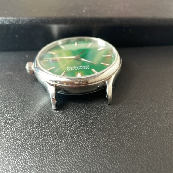 Movado Heritage Quartz Green Dial 40mm Men's Watch - Picture 10 of 11